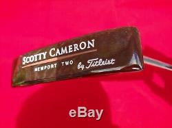 1997 Scotty Cameron Titleist Newport 2 Putter, RH, 35, Rare! REFINISHED
