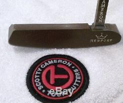 1998 Titleist Scotty Cameron Oil Can Classic Newport 34 Inch Putter Golf Club