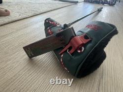 2002 Titleist Scotty Cameron Holiday Putter. Mint Unused Headcover/divot