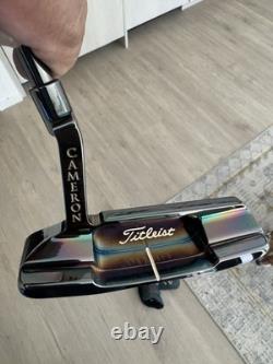 2002 Titleist Scotty Cameron Holiday Putter. Mint Unused Headcover/divot