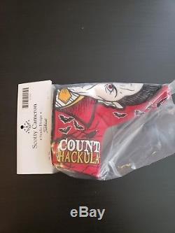 2016 Scotty Cameron Count Hackula Halloween Blade Putter Cover Brand New In Bag