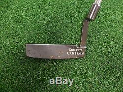 ALL ORIGINAL TITLEIST SCOTTY CAMERON LA COSTA 35 PUTTER WithCOVER CAMERON PUTTER