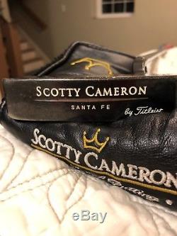 Beautiful Titleist Scotty Cameron Teryllium TeI3 Santa Fe Putter withHeadcover