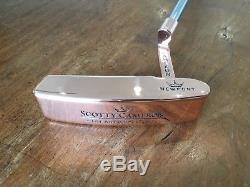 COPPER Scotty Cameron by Titleist Newport RARE AOP OVAL TRACK 35