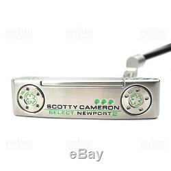 CUSTOM 2018 Titleist Scotty Cameron NEWPORT 2 LUCKY CLOVER Edition Golf Putter