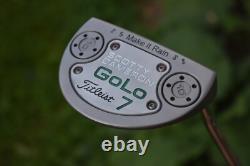 Custom Engraved Scotty Cameron Titleist Golo 7 Mallet Putter 35 $ Make it Rain