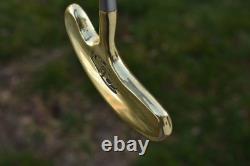 Custom Gold Scotty Cameron SC Titleist Bullseye Flange Putter + HC Engraved Car