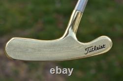 Custom Gold Scotty Cameron SC Titleist Bullseye Flange Putter + HC Engraved Car