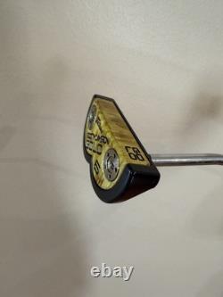 Custom Scotty Cameron GoLo 6 woodgrain finish mid Mallet Putter RH 34