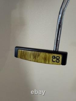 Custom Scotty Cameron GoLo 6 woodgrain finish mid Mallet Putter RH 34