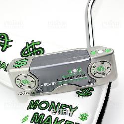 Custom Titleist Scotty Cameron 2018 Squareback Money Cash Edition Golf Putter
