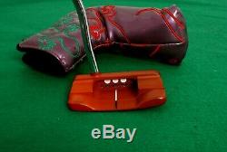 Deep Orange Cerakote Scotty Cameron Studio Select Squareback No. 1 Putter