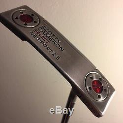 Fantastic Titleist Scotty Cameron Select Newport 2.5 Putter RH 35