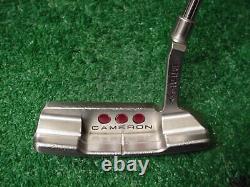 Left Hand Used Titleist Scotty Cameron Studio Select Newport 2 Putter 34 Inch