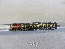 Left Handed Titleist Scotty Cameron Futura 5 Cb Putter Cameron Steel 34 Mens