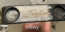 MINT Scotty Cameron T22 TERYLLIUM LIMITED 35 Newport 2 Titleist Smoked Shaft