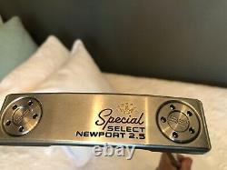 MINT Titleist Scotty Cameron Special Select Newport 2.5 34