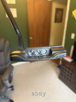 MINT! Titleist Scotty Cameron Triple Black B3 Santa Fe Putter 35 EXTRAS