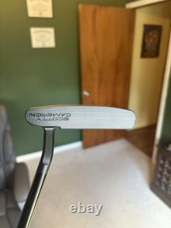 MINT! Titleist Scotty Cameron Triple Black B3 Santa Fe Putter 35 EXTRAS