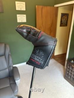 MINT! Titleist Scotty Cameron Triple Black B3 Santa Fe Putter 35 EXTRAS