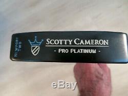 Mint Custom Scotty Cameron Pro Platinum Newport Two Putter-new Pistolero Grip