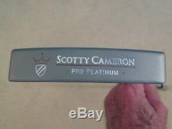 Mint Refinished Scotty Cameron Pro Platinum Laguna Two Putter -new Matador Grip