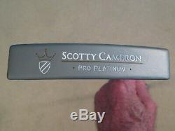 Mint Refinished Scotty Cameron Pro Platinum Laguna Two Putter -new Matador Grip