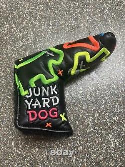 NEW Scotty Cameron Newport Titleist Custom Junkyard Dog Neon Putter Headcover