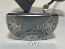 NEW Titleist Scotty Cameron 2018 Select Fastback 2 RH 35 Putter with HC