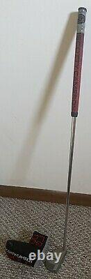NICE TITLEIST SCOTTY CAMERON GOLO 7 COUNTER BALANCE PUTTER 38 With Head Cover