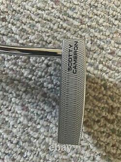 NICE TITLEIST SCOTTY CAMERON GOLO 7 COUNTER BALANCE PUTTER 38 With Head Cover
