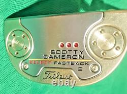NICE! Titleist SCOTTY CAMERON select FASTBACK 2 (2018) putter HEAD ONLY
