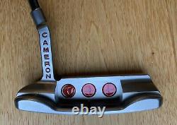 NO RESERVE Scotty Cameron Circle T Newport Putter & Circle T Headcover 34