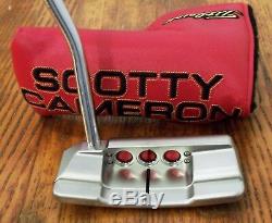 New 2018 Scotty Cameron Select Squareback 1st 500 Putter Golf Club 34 1/500
