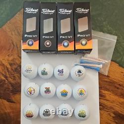 New Scotty Cameron Logo Balls (12). The Open, Gallery, Crowns, 5 Tees, Sleeves