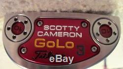 New Scotty Cameron Select Golo 3 Putter Grip In Plastic Rh 35