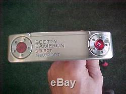 New Scotty Cameron Select Newport 34 Inch Putter & Cover Titleist 2016