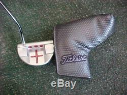 New Scotty Cameron Select Round Back 34 Inch Putter & Cover Titleist Roundback