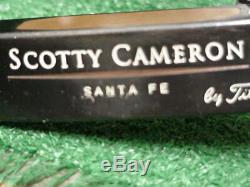 Nice Titleist Scotty Cameron Teryllium Tei3 Santa Fe Putter 34 inch