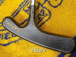 RARE PRE-TITLEIST CLASSIC III BULLSEYE PUTTER REVERSE SOLE ENGRAVING With COA