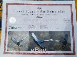 RARE PRE-TITLEIST CLASSIC III BULLSEYE PUTTER REVERSE SOLE ENGRAVING With COA