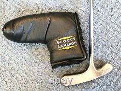 RARE Titleist Scotty Cameron Bullseye Blade Putter, 34.25 Steel Shaft