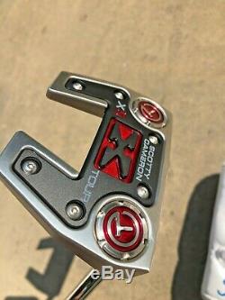 Rare Scotty Cameron Circle T Futura X5 Tour SSS Putter with Designer Weights