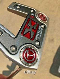 Rare Scotty Cameron Circle T Futura X5 Tour SSS Putter with Designer Weights