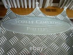 Rare Scotty Cameron Titleist Putter Rack For Nasa Proto Platinum 100 Made