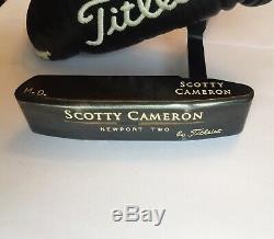 Rare Titleist Scotty Cameron 350g Tour Only Newport 2 Tri Sole Pre Circle T Orig