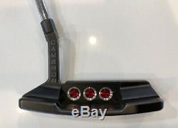 Rare Titleist Scotty Cameron Select Newport 2 Black Mist Golf Putter 34 T Wow