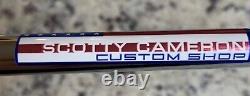 Rare USA Theme Scotty Cameron Black Newport 2.6 Center Shaft Select Rh 35