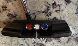 Rare USA Theme Scotty Cameron Black Newport 2.6 Center Shaft Select Rh 35