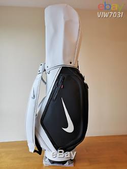 Rare White Nike Tour Staff Golf Bag Taylormade Titleist Scotty Cameron